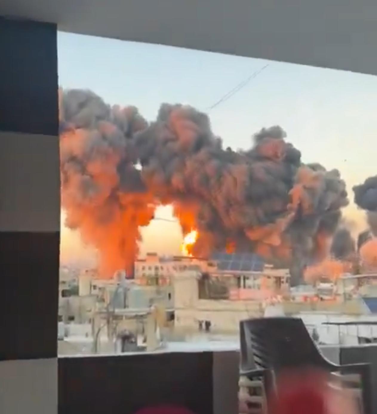 2006’dan bu yana Lübnan’a yapılan en büyük hava saldırısı yapıldı.