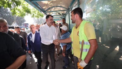 Bakan Kurum’dan Sanayi esnafına destek, Kahramanmaraş’ta sanayi sitesi esnafını ziyaret