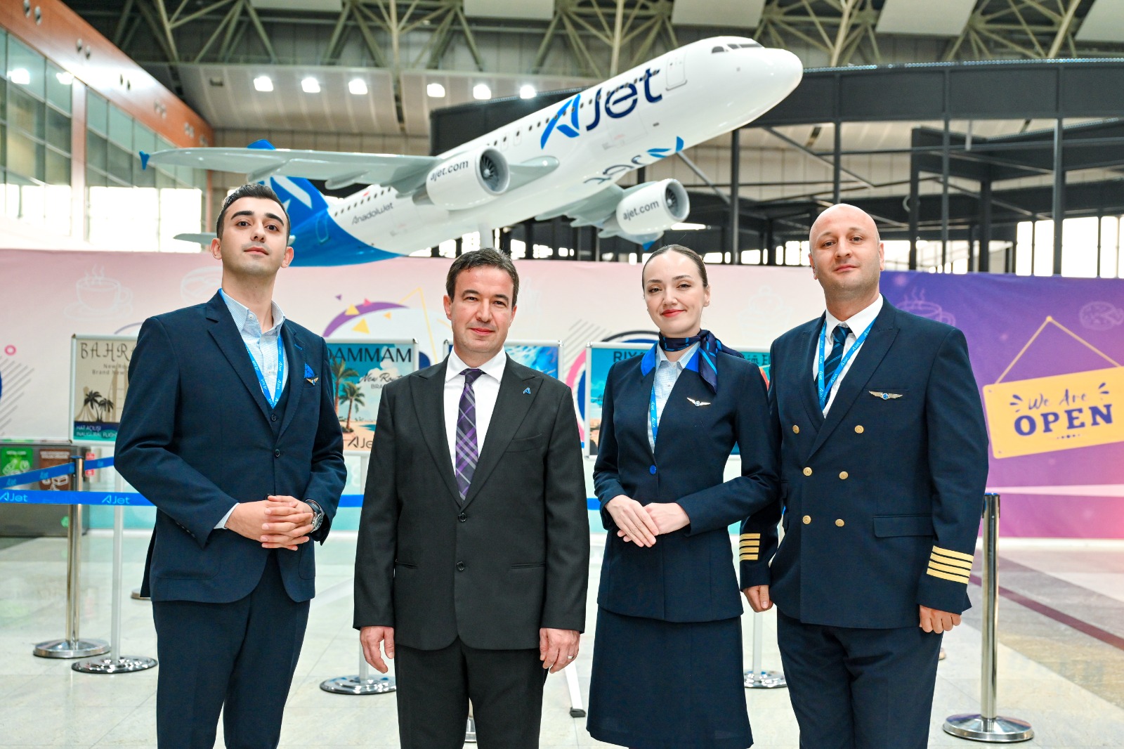 Türkiye’nin yeni hava yolu firması AJet, 1 Ekim itibarıyla Orta