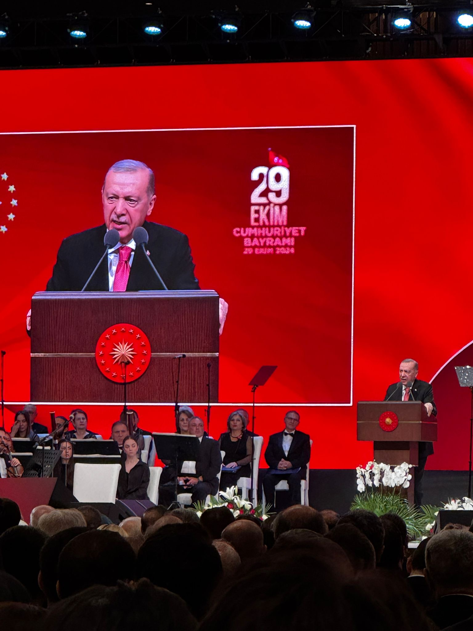 Cumhurbaşkanı ilk mecliste konuşurken ‘Biz buraya kaçmaya mı geldik yoksa