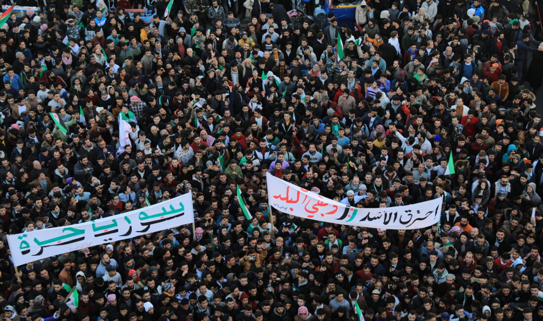 Suriyeliler, Şam, Halep, Humus ve Hama’da Baas Partisi’nin 61 yıllık