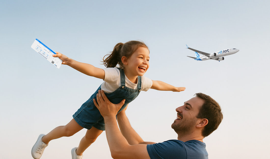 Türkiye’nin en genç hava yolu markası AJet, Babalar Günü’ne özel