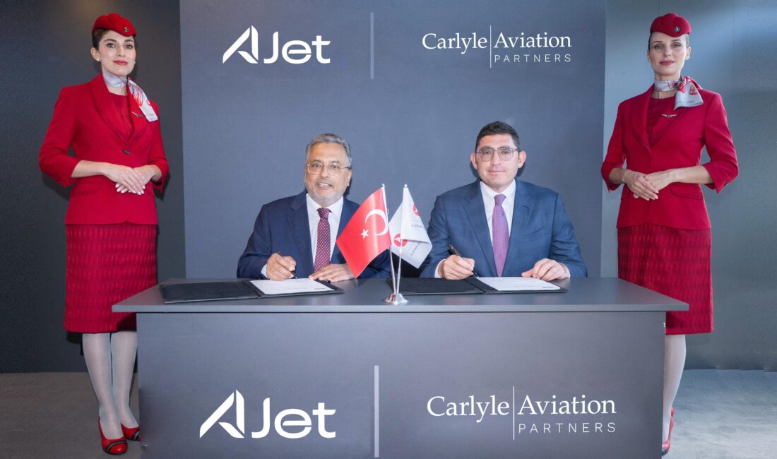 AJet filosuna 14 adet Airbus A321neo katıyor Türkiye’nin en genç