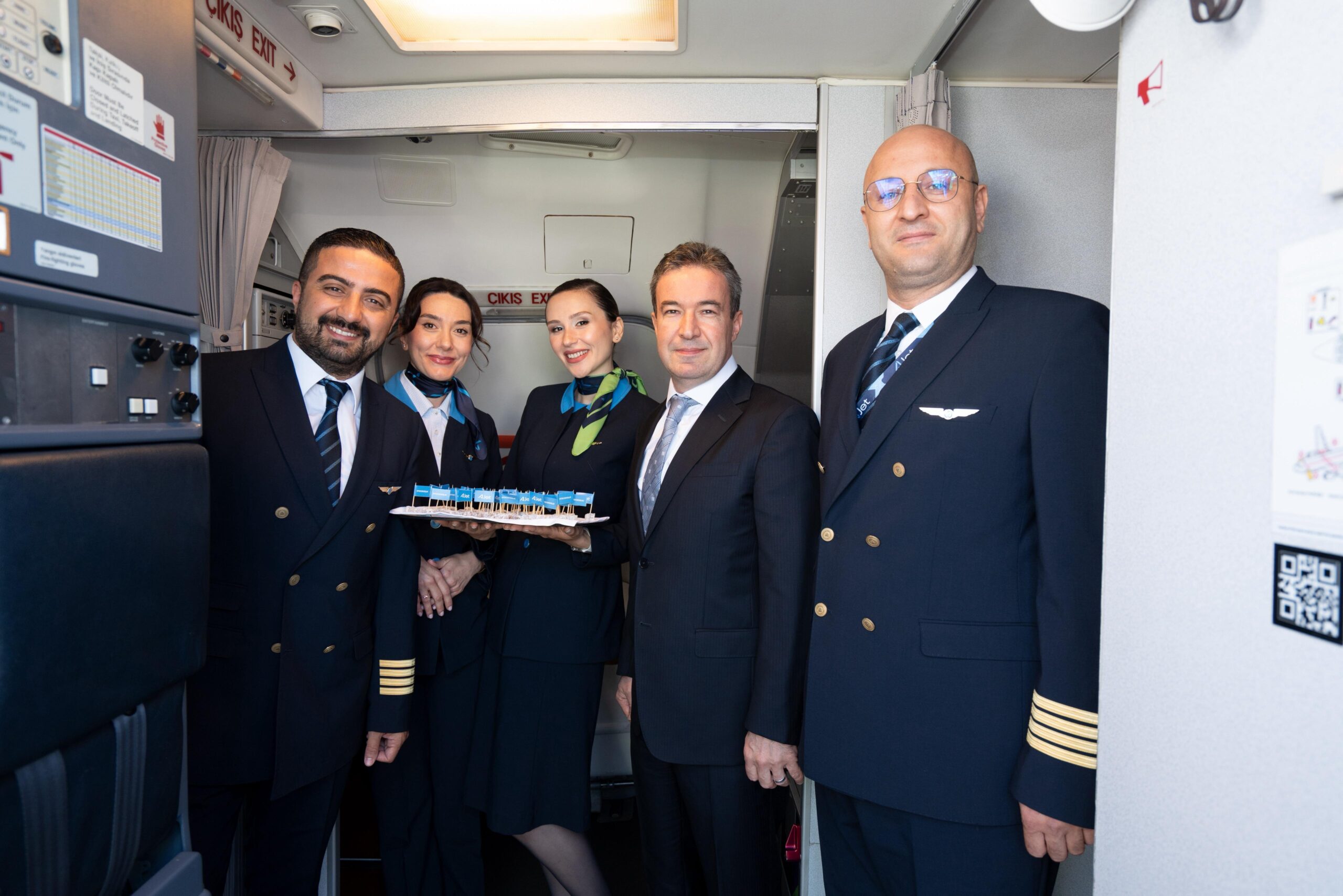 İstanbul-Stokholm Seferleri Başladı AJet Genel Müdürü Kerem Sarp: AJet, 2027’de