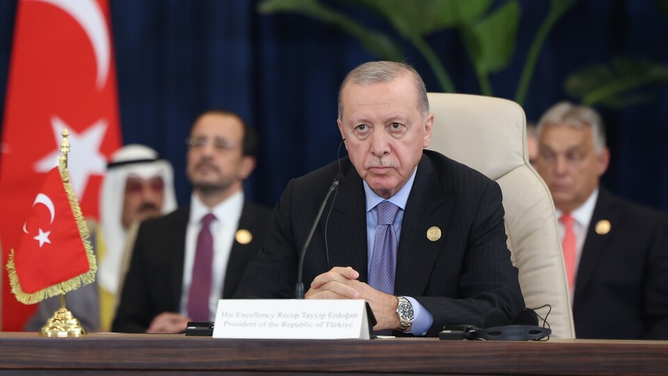 Cumhurbaşkanı Recep Tayyip Erdoğan, Mısır’ın Şarm el-Şeyh kentinde düzenlenen Gazze