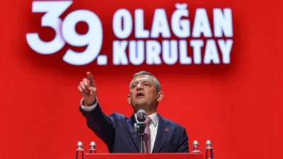 CHP’nin 39’uncu Olağan Kurultayı’nda genel başkanlık için tek aday olarak