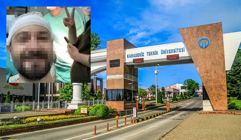 Trabzon’da Karadeniz Teknik Üniversitesi Farabi Hastanesi’nde görev yapan bir profesör