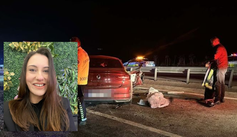 Çanakkale’nin Lapseki ilçesinde polisin “dur” ihtarına uymadığı öne sürülen bir