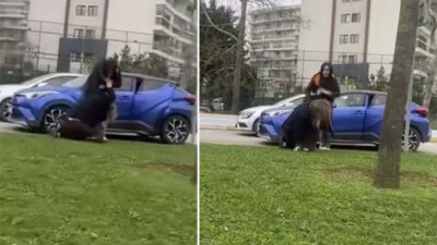 İstanbul Pendik’te sabah saatlerinde yaşanan olayda, trafikte yol verme tartışması