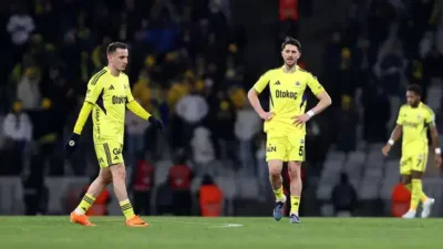 Trendyol Süper Lig’in 26. haftasında Fatih Karagümrük’e konuk olan Fenerbahçe