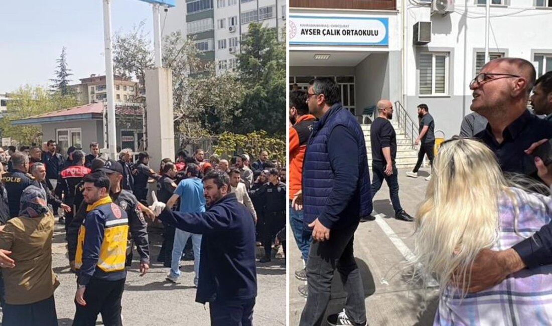 Kahramanmaraş'ta, Ayser Çalık Ortaokulu'nda yaşanan silahlı saldırının ardından İçişleri Bakanı
