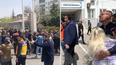 Kahramanmaraş'ta, Ayser Çalık Ortaokulu'nda yaşanan silahlı saldırının ardından İçişleri Bakanı