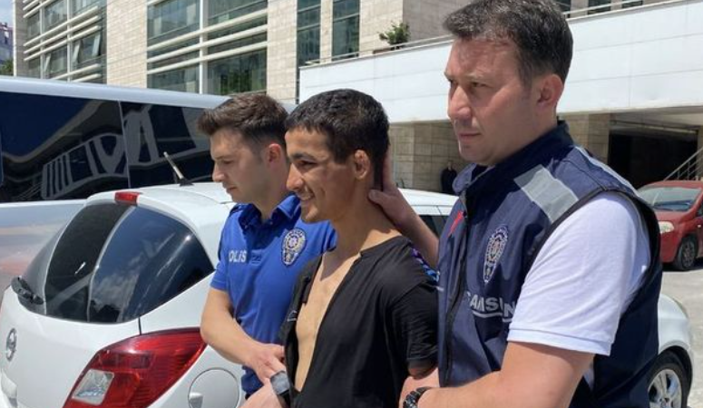 Samsun’da sahilde balık tutan 60 yaşındaki M.K.A.’yı darp ederek denize