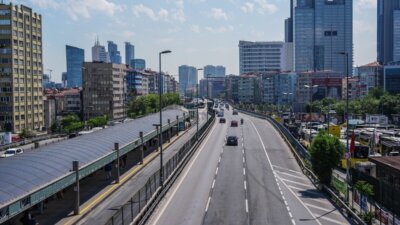 Kurban Bayramı tatili nedeniyle İstanbul’da trafik yoğunluğu arife gününde düşük