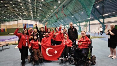 Para milli sporcu Öner Bozbıyık, Finlandiya’da düzenlenen Dünya Boccia Challenger