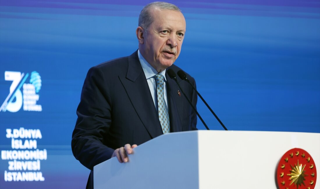Cumhurbaşkanı Recep Tayyip Erdoğan, İstanbul Finans Merkezi’nde düzenlenen 3. Dünya