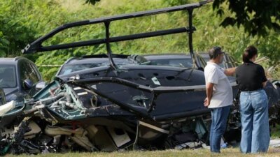 Brezilya’nın Rio de Janeiro kentinin batısında iki helikopter havada çarpışarak