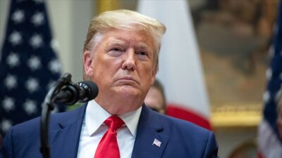 ABD Başkanı Donald Trump, Hürmüz Boğazı üzerinde devriye uçuşu yapan