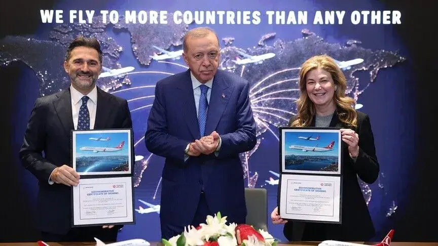 THY’den dev sipariş Türk Hava Yolları (THY), uzun vadeli büyüme stratejisi doğrultusunda Boeing