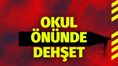 Manisa’da bir öğrenci okul önünde ateş açtı. İlk belirlemelere göre