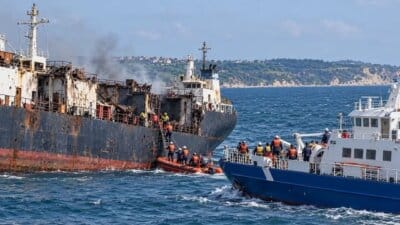 NATO üyesi Bulgaristan'ın Karadeniz kıyılarında insansız hava aracı saldırısında bir